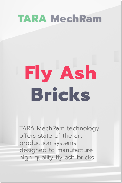 TARA MechRam Fly Ash Bricks